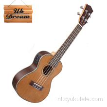 Bloem houten rand + visgraat ukelele